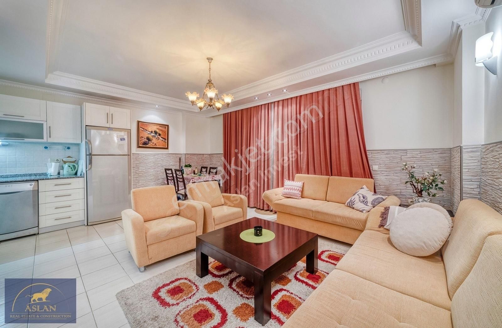 Alanya Oba' Da Satılık 2+1 Eşyalı Daire - Görsel 16