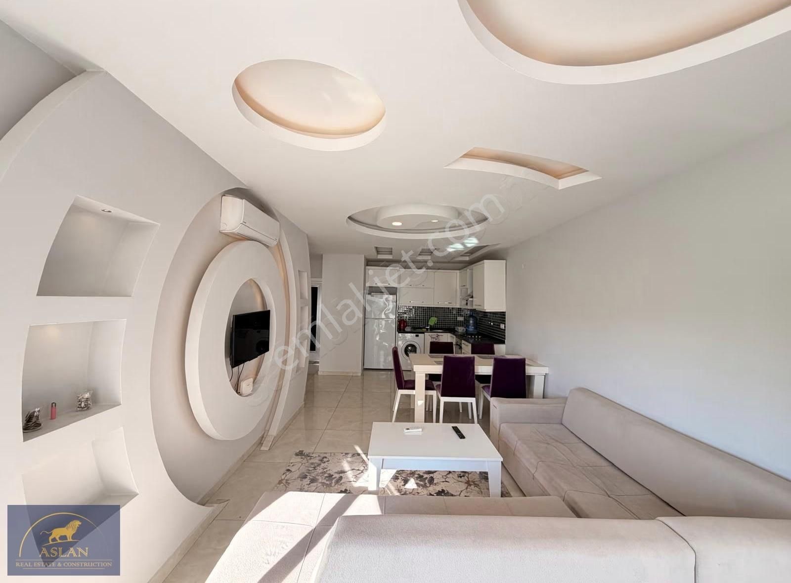 Alanya Kestelde Denize Sıfır 1+1 Geniş Daire - Görsel 8