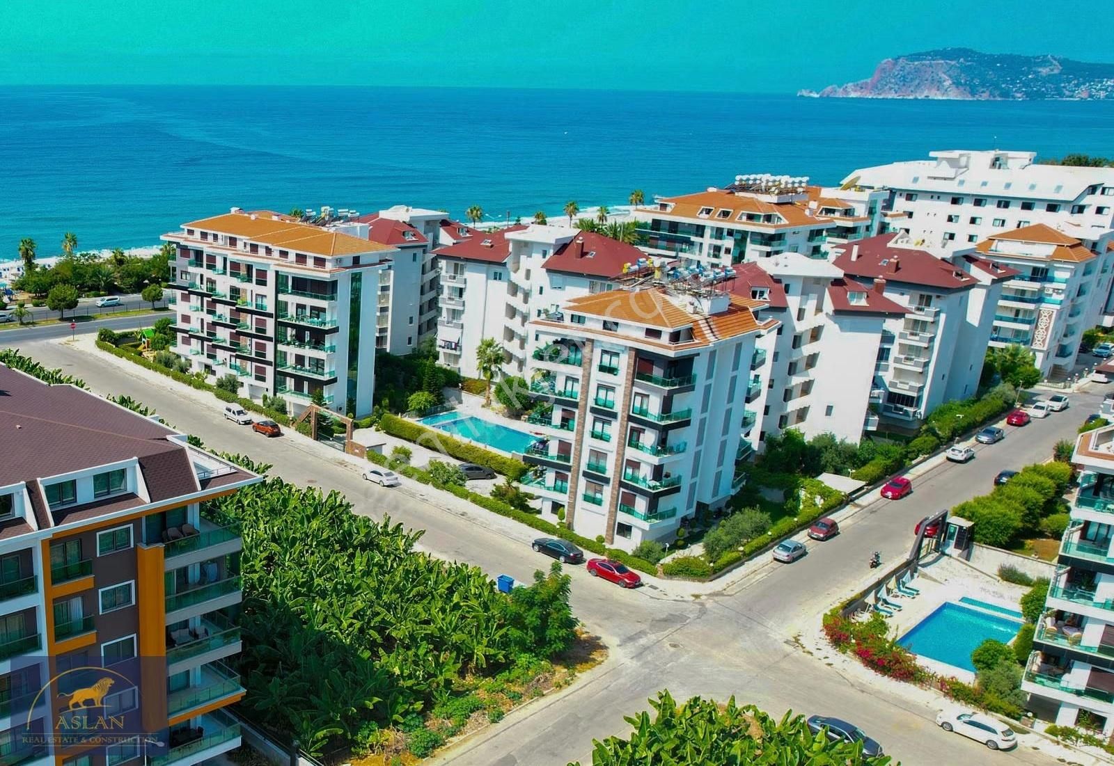 Alanya Kestelde Denize Sıfır 1+1 Geniş Daire