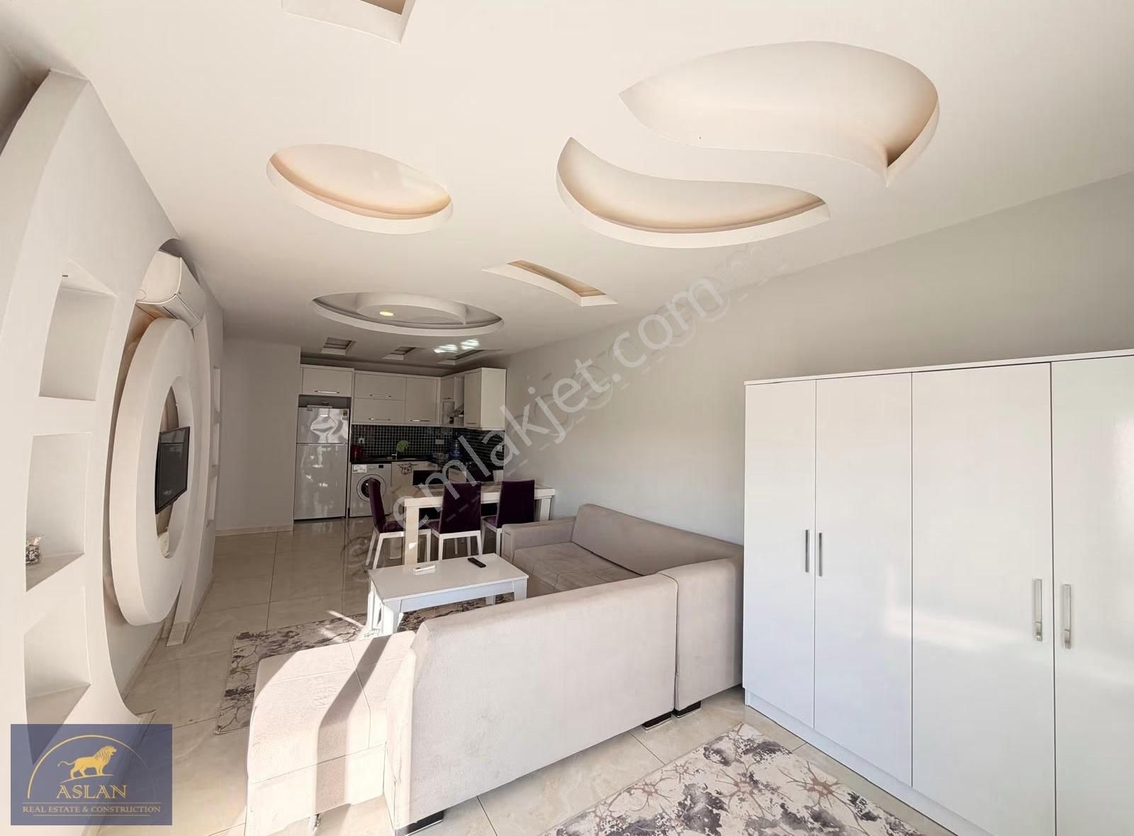 Alanya Kestelde Denize Sıfır 1+1 Geniş Daire - Görsel 7