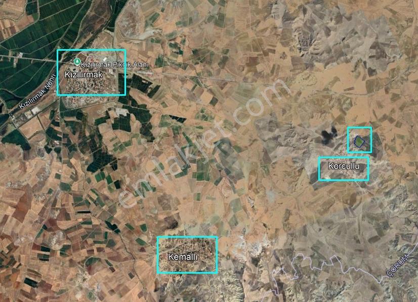 Korçullu Köy Dibinde - Kadastral Yola Cephe Tarla - Görsel 7