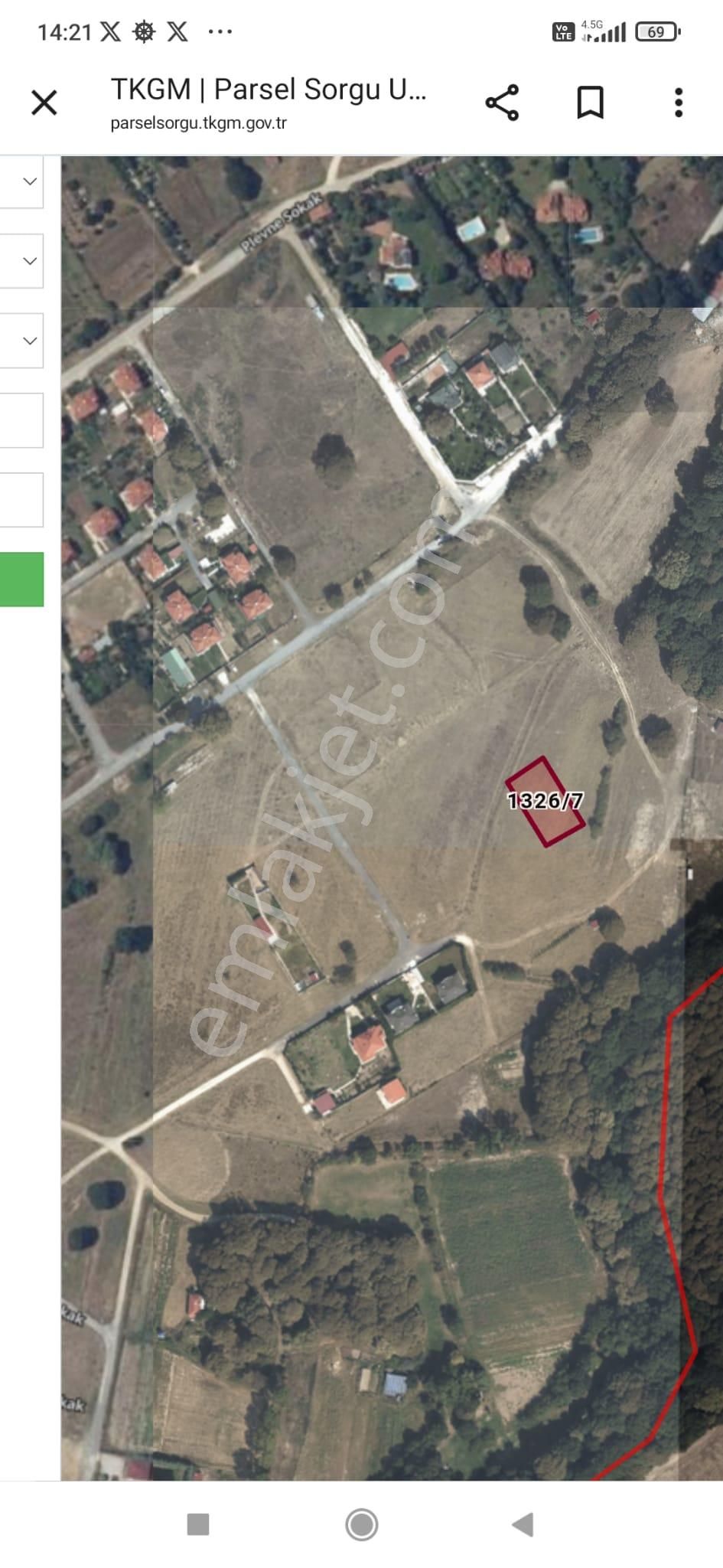 Remax Land Den Çerkezköy Ambar Dere De Kat Karşılığı Villa İmarlı Arsa - Görsel 2