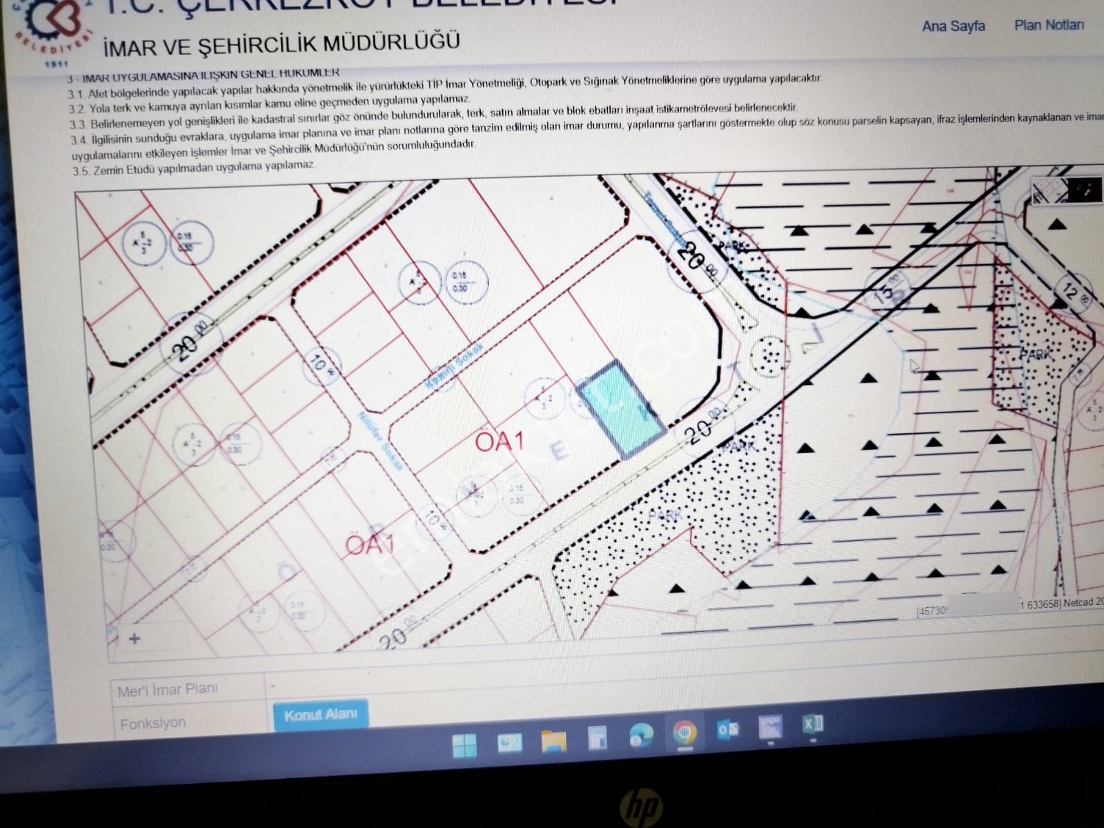 Remax Land Den Çerkezköy Ambar Dere De Kat Karşılığı Villa İmarlı Arsa - Görsel 3