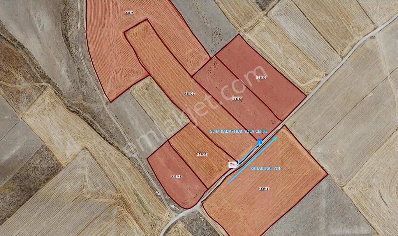 Afyon Emirdağ Örenköy De Kadastral Yola Cepheli Fırsatt !! - Görsel 4