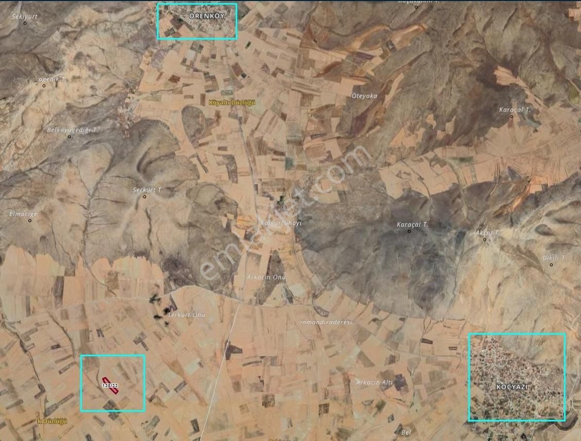 Afyon Emirdağ Örenköy De Kadastral Yola Cepheli Fırsatt !! - Görsel 5