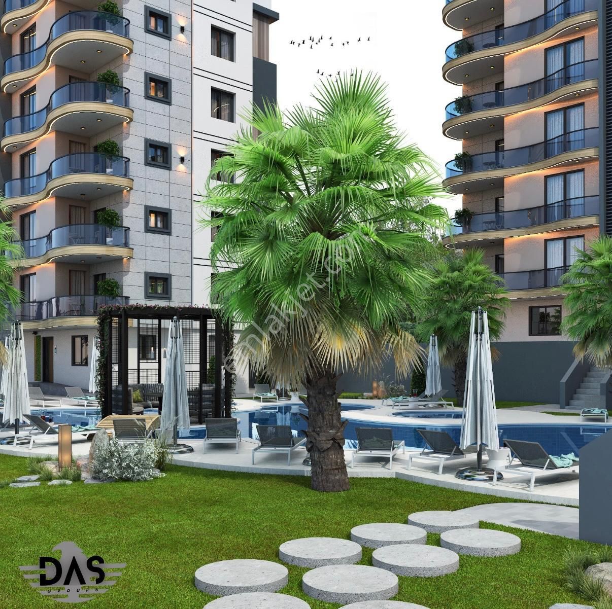 Paradıse Garden Serik Gedik Mahallesinde Ultra Lüks Yaşam Alanı - Görsel 6