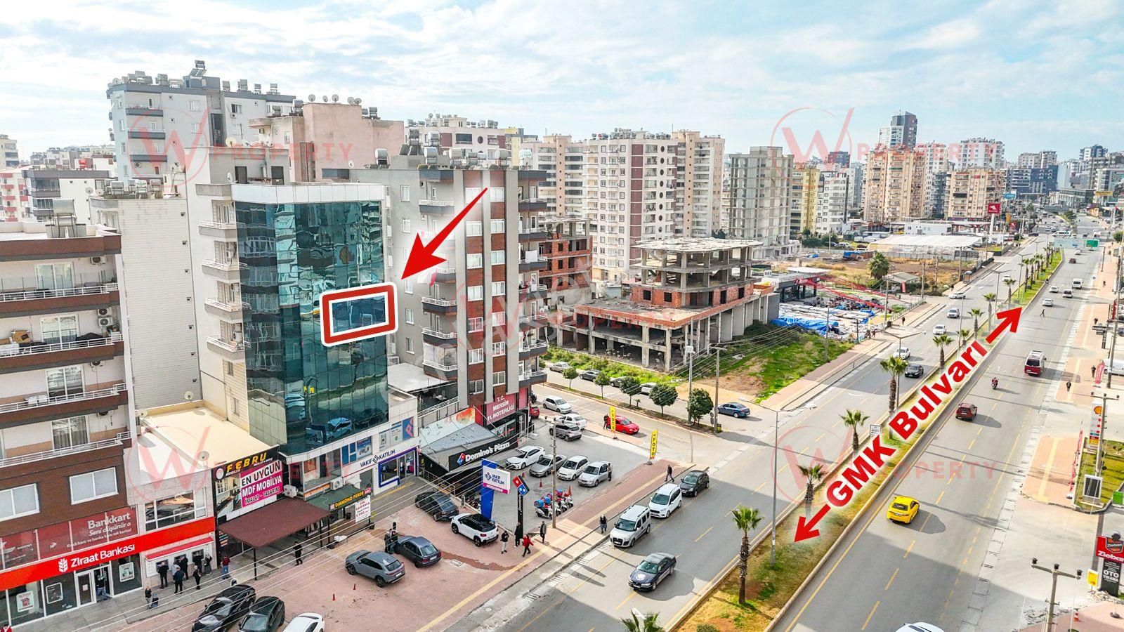 W Property'den Gmk Bulvarı Üzeri Mezitli'de Kiralık 2+1 Ofis - Görsel 2