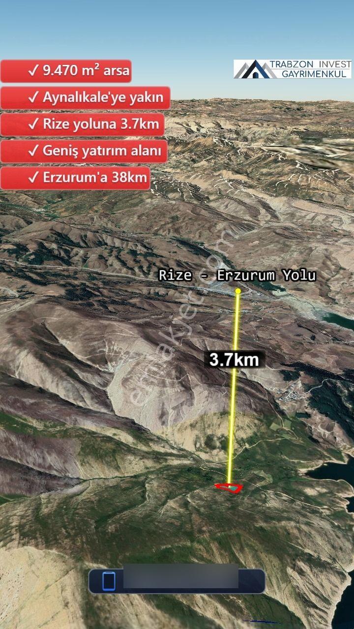 Erzurum Aziziye'ye Satılık Tarla - Görsel 26