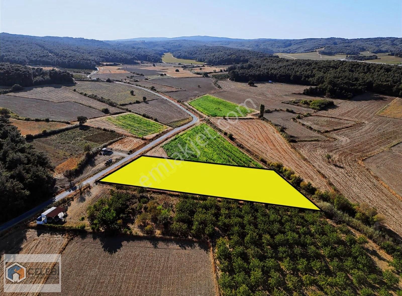 Uygun Fiyat !! Eceabat Yalova Köyüne Yakın ,50 Metre Yol Cepheli - Görsel 9