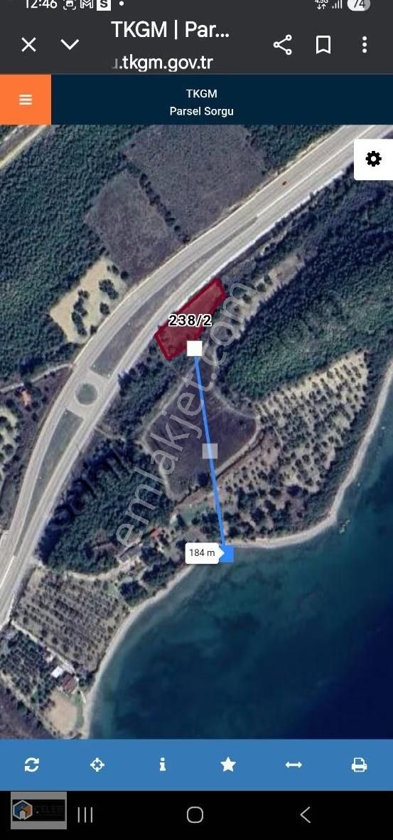 Çanakkale Eceabat Yalova Sınırlarında İstanbul Ana Yola Cepheli - Görsel 9