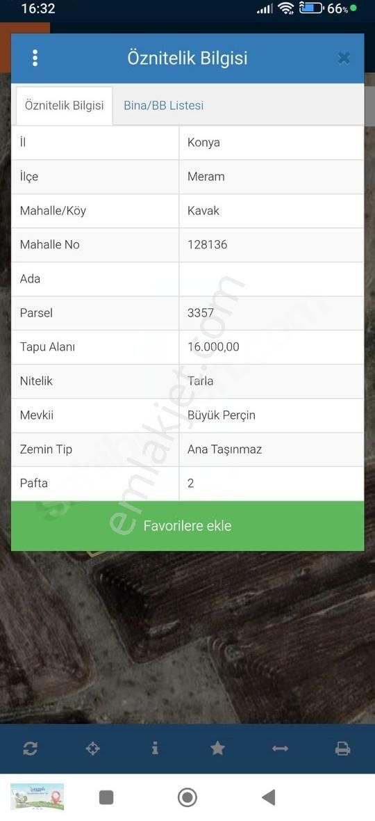 Meram Kavak Da 16,000 M² Müstakil Tapulu Yatırımlık Arazi - Görsel 2