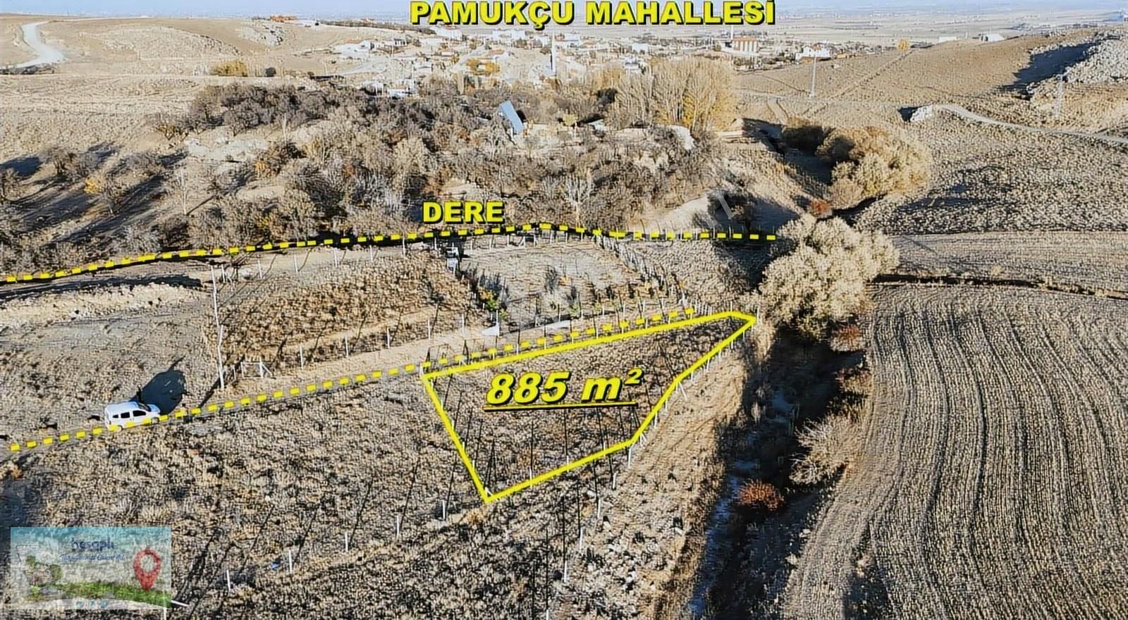 Meram Pamukçu Da 885 M² Bahçe Yapmaya Ve Yatırıma Uygun Tarla..! - Görsel 3