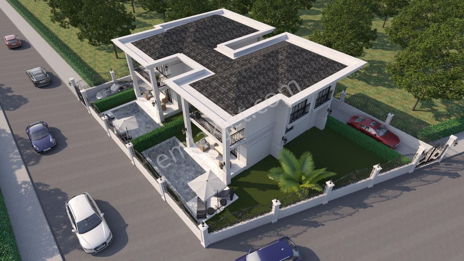 Güzelçamlıda 3+1 Geniş Konsept Villa - Görsel 6