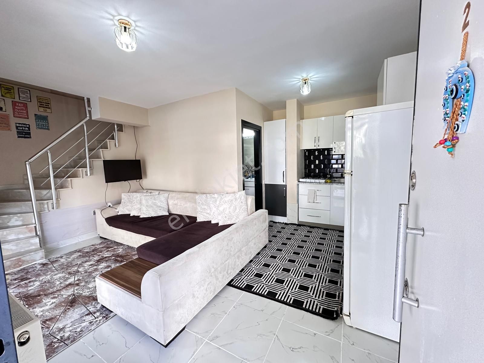 Seyrek Studıo City De Bahçe Dubleks 1+1 Eşyalı Kiralık Daire​​​​ - Görsel 4