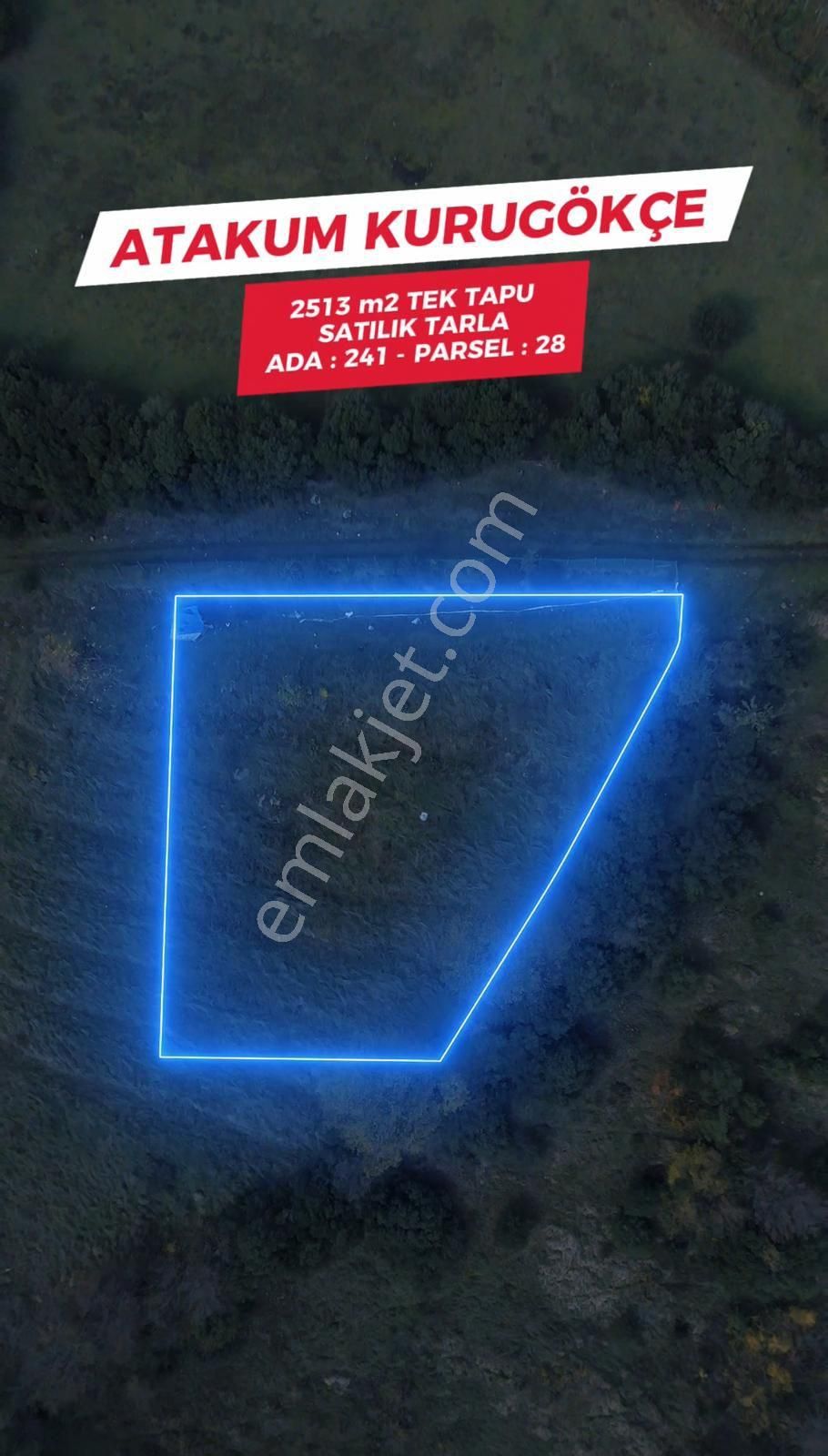 Evim-nur'dan Kurugökçe Mah. 2513m2 Doğa Manzaralı Kaçırılmayacak Yatırımlık Tarla - Görsel 4