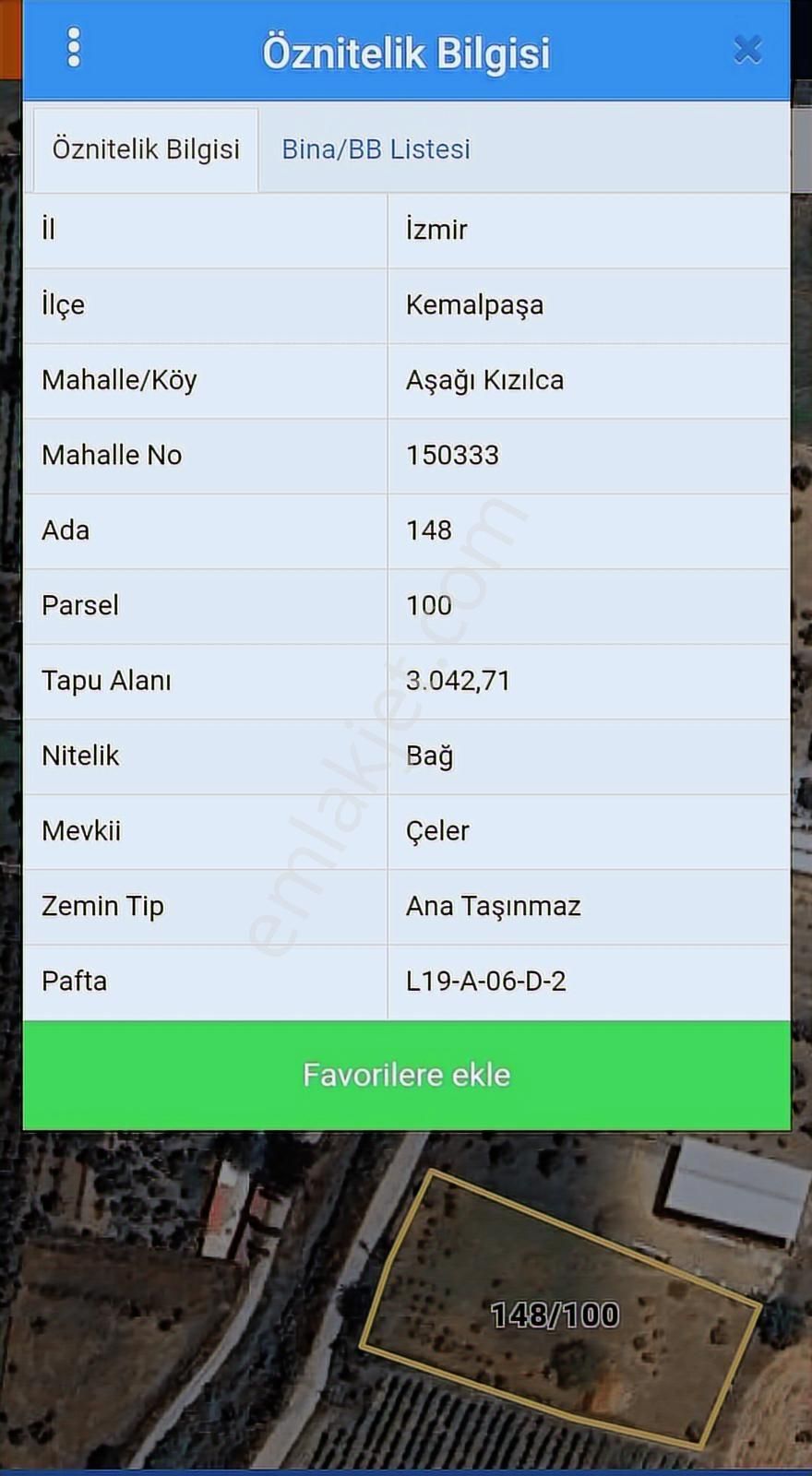 Kemalpaşa Armutlu 85.yıl'da Asfaltın Kenarında 3 Dönüm Bağ - Görsel 10