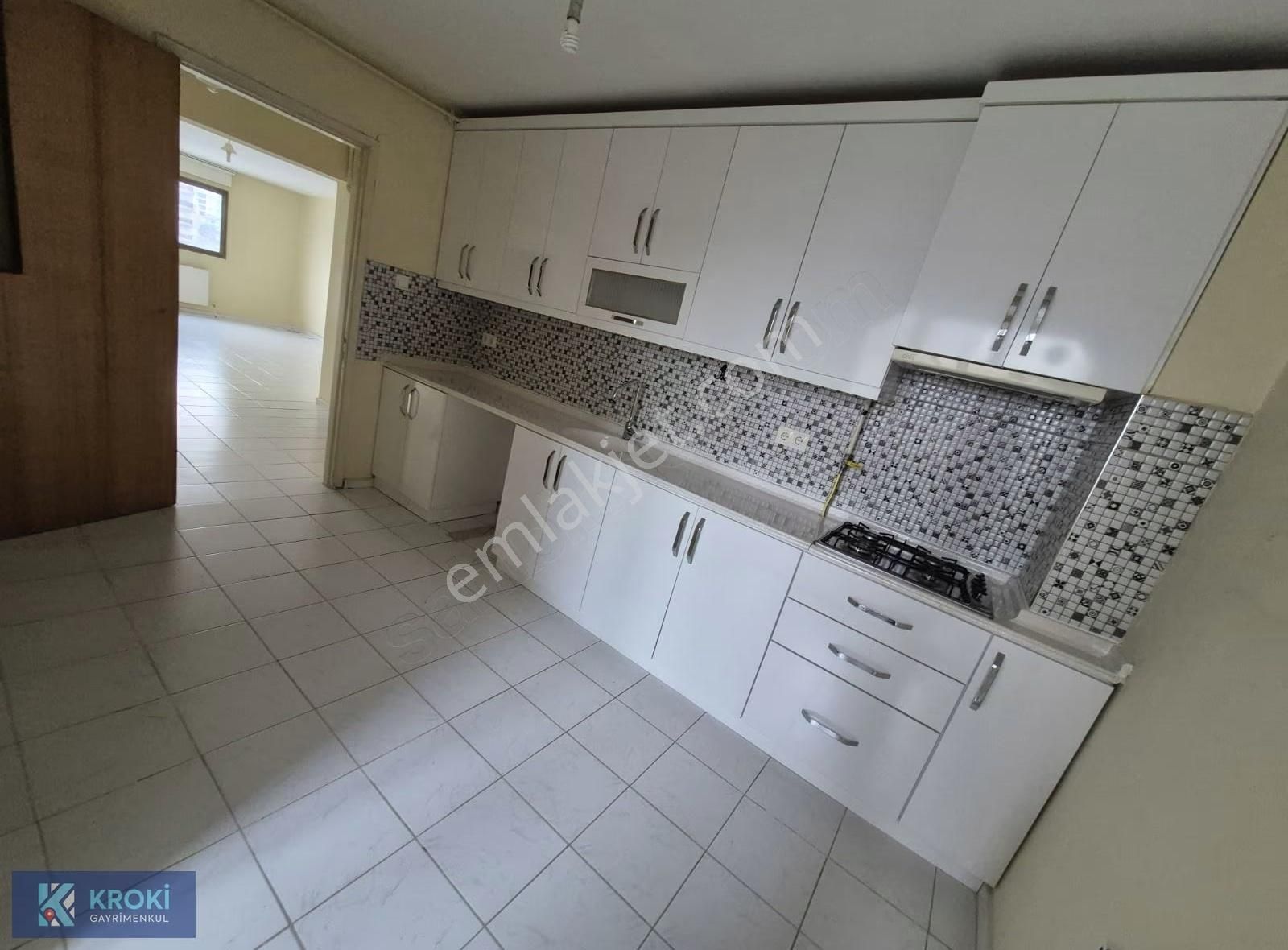 Krokiden Kiralık 3+1 Fatih Cami Yani Geniş Daire - Görsel 15