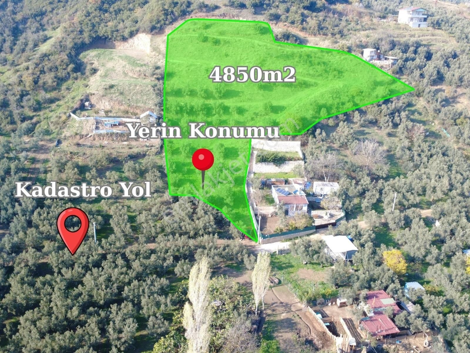 Mudanya Çepni Mah.köy İçi İmarlı 5 Dönüm Arazi (tek Tapu) - Görsel 2