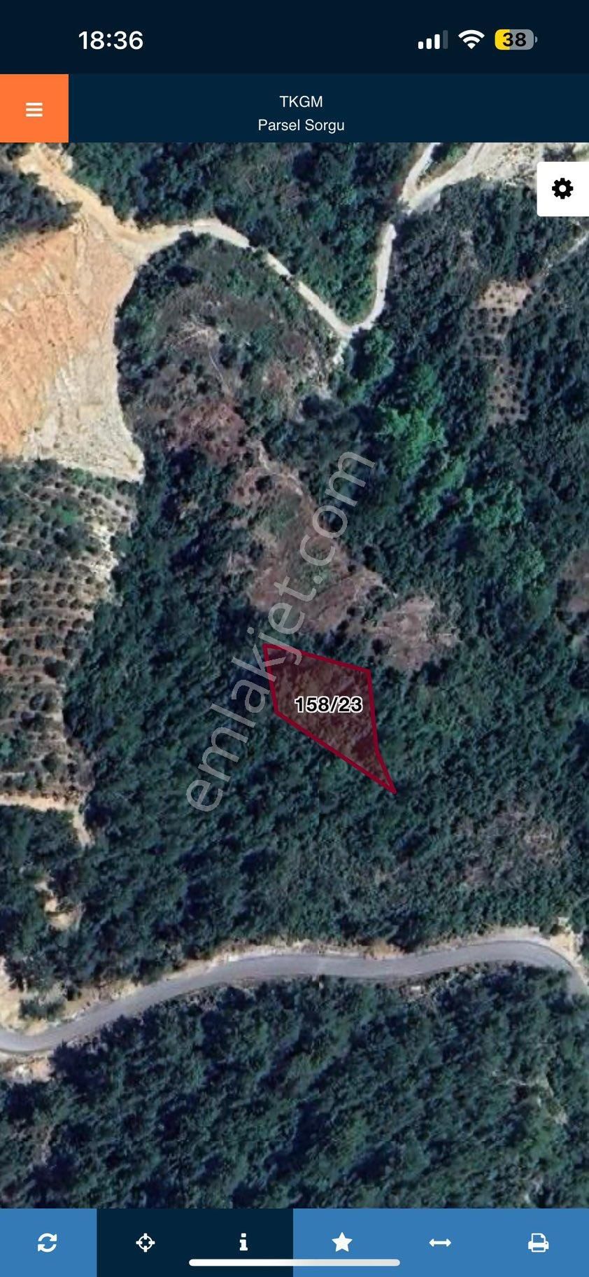 Aalanya Türktaş Mah. 1.105 M2 Satılık Tarla - Görsel 8