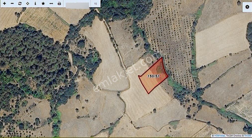 Mir'den Çanakkale Yenice Bayatlar Da Satılık 1700 M2 Tarla - Görsel 4