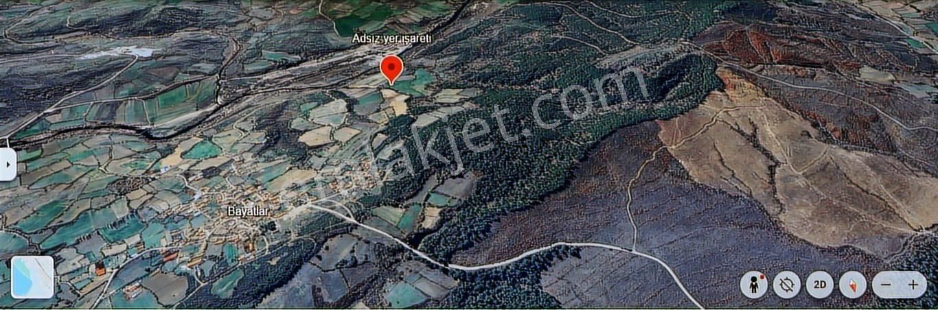 Mir'den Çanakkale Yenice Bayatlar Da Satılık 1700 M2 Tarla - Görsel 2