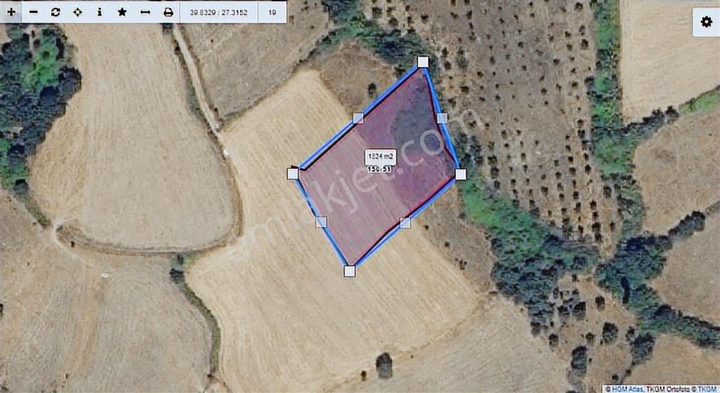 Mir'den Çanakkale Yenice Bayatlar Da Satılık 1700 M2 Tarla - Görsel 4