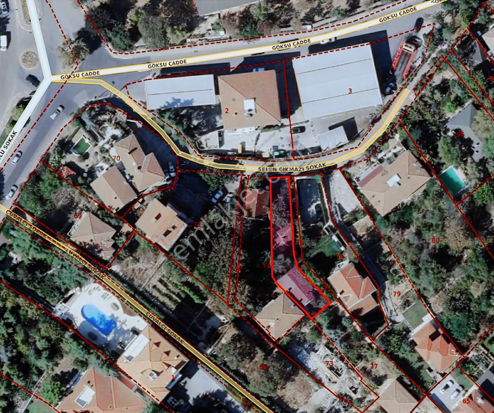Göksu Denize 320 Metre 2 Adet Müstakil Ev, Arsaya Dikkat!