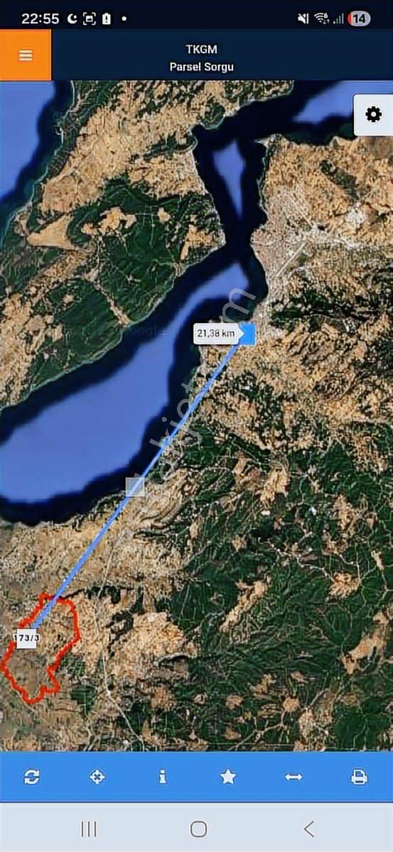 Yola Sıfır 8066 M² Yatırımlık Ve Tarıma Uygun Arazi - Görsel 3