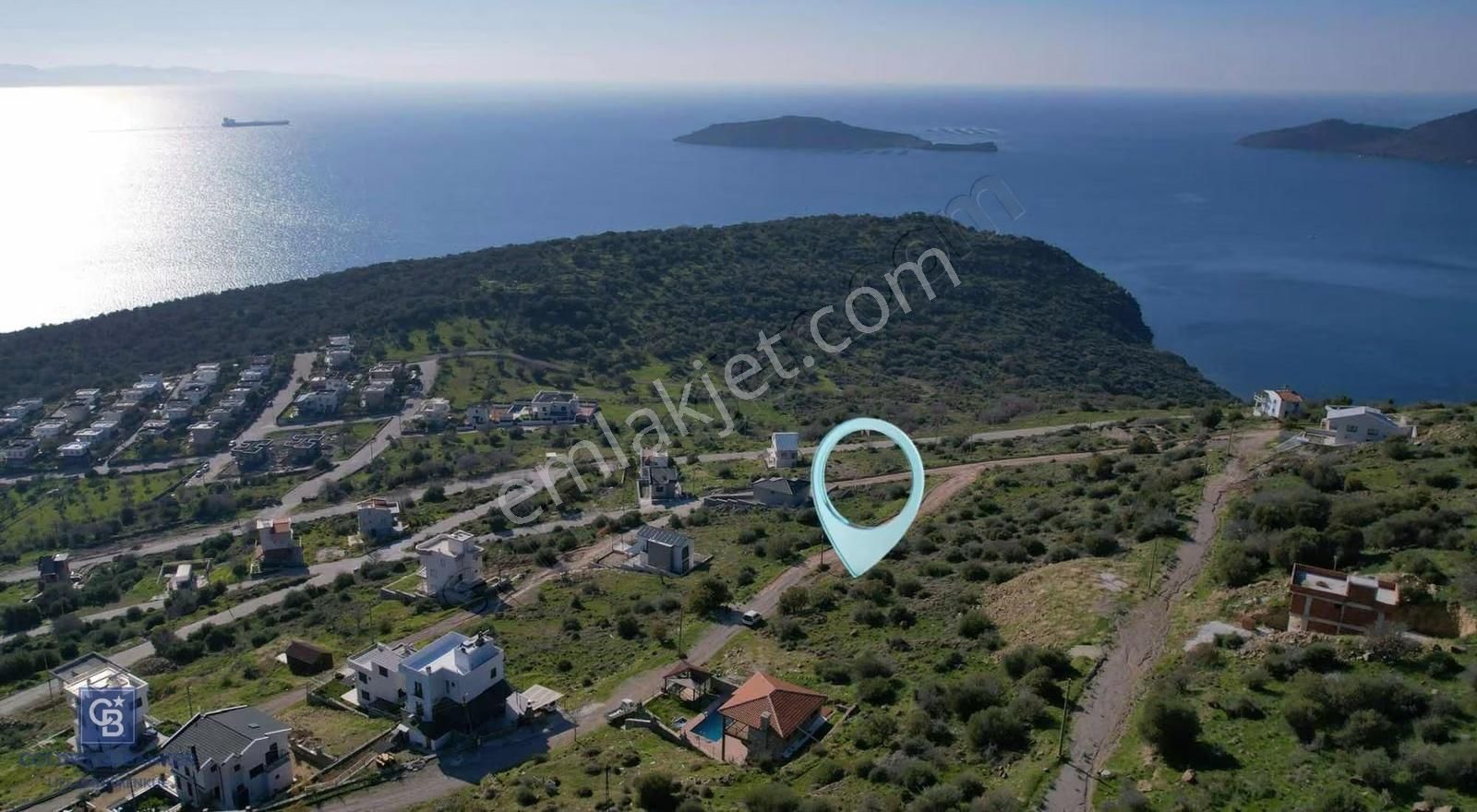 Çandarlı Eyko Deniz Ve Ada Manzaralı Villa İmarlı Arsa - Görsel 4