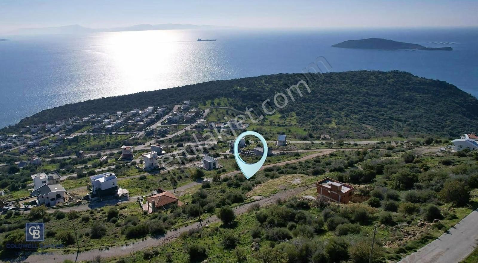 Çandarlı Eyko Deniz Ve Ada Manzaralı Villa İmarlı Arsa - Görsel 7