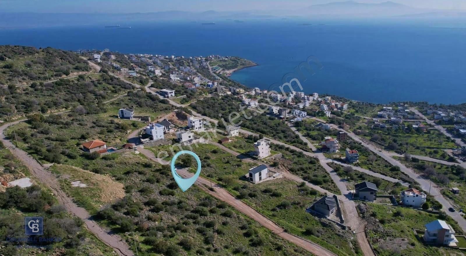 Çandarlı Eyko Deniz Ve Ada Manzaralı Villa İmarlı Arsa - Görsel 12