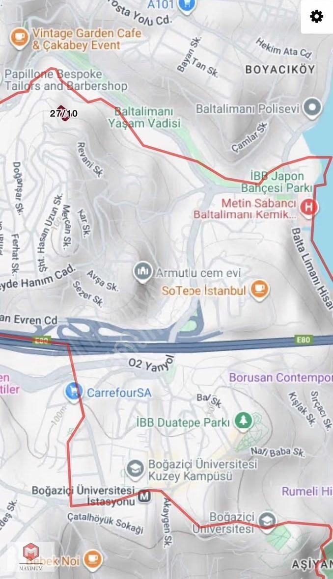 Sarıyer/rumelihisarı'nda 135 M2 Yatırımlık Tarla - Görsel 7