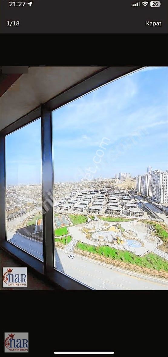 İncek İcon Manzaralı Güney Cephe Kiralık Daire - Görsel 9