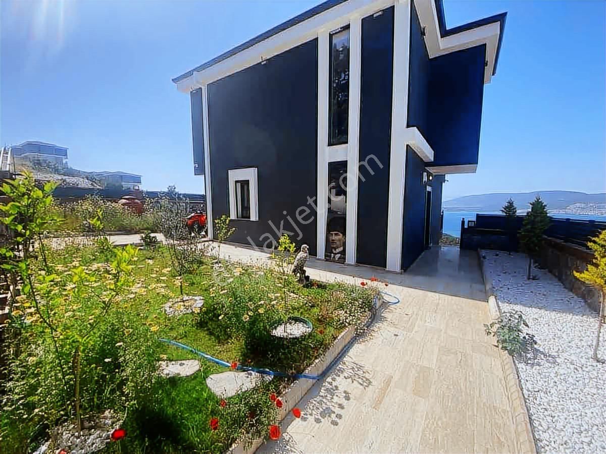 Didim Akbükte Panoramik Deniz Manzaralı Sıfır Lüks Villa! - Görsel 31