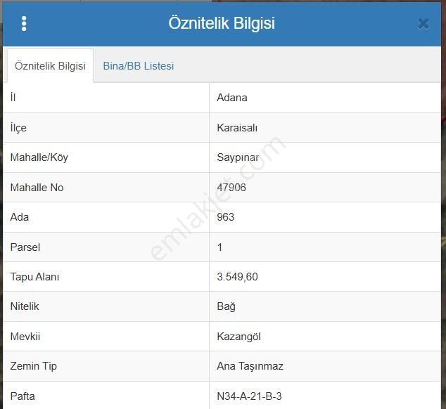 Sahibinden Karaisalı Merkezde Su Kuyusu Ve Yolu Olan Cazip Tarla ~12 Dönüm - Görsel 6
