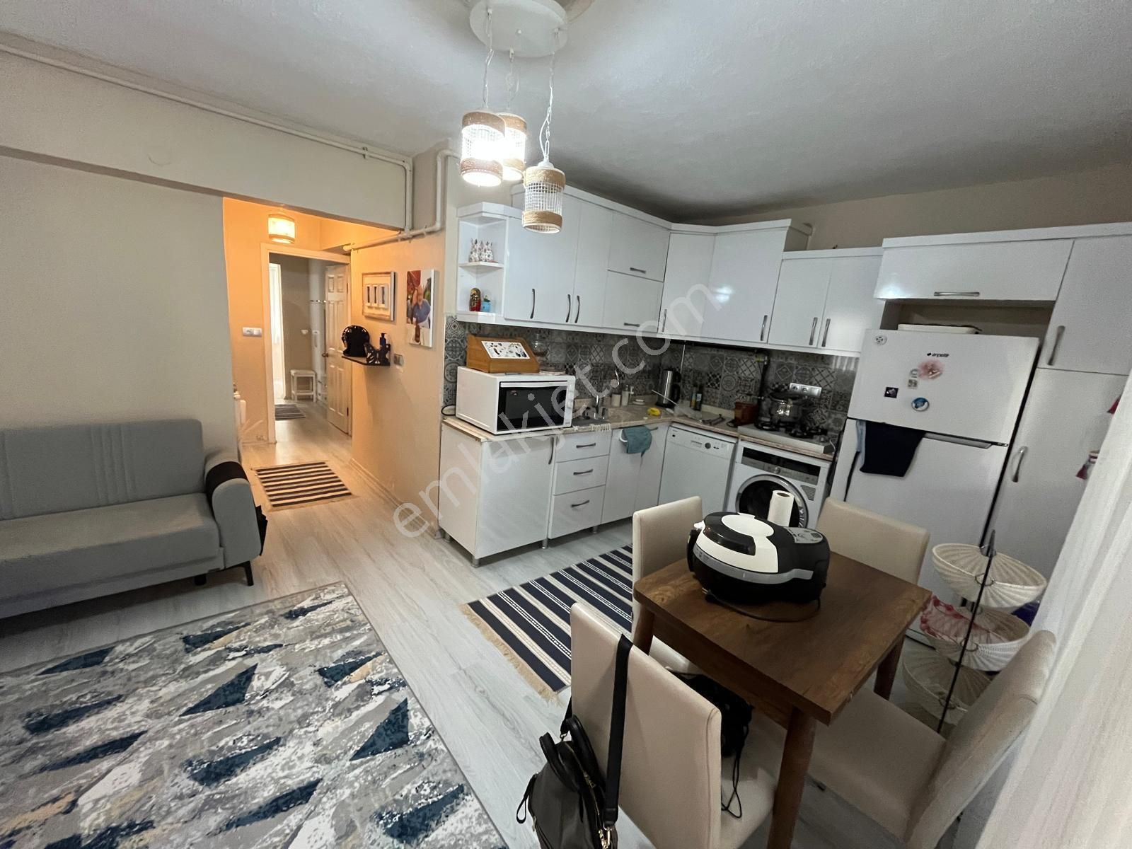 Kuşadası Long Beachde Doğalgazlı Havuzlu Sitede Müstakil Bahçeli 2+1 Bahçe Katı Eşyalı Yazlık Daire - Görsel 21