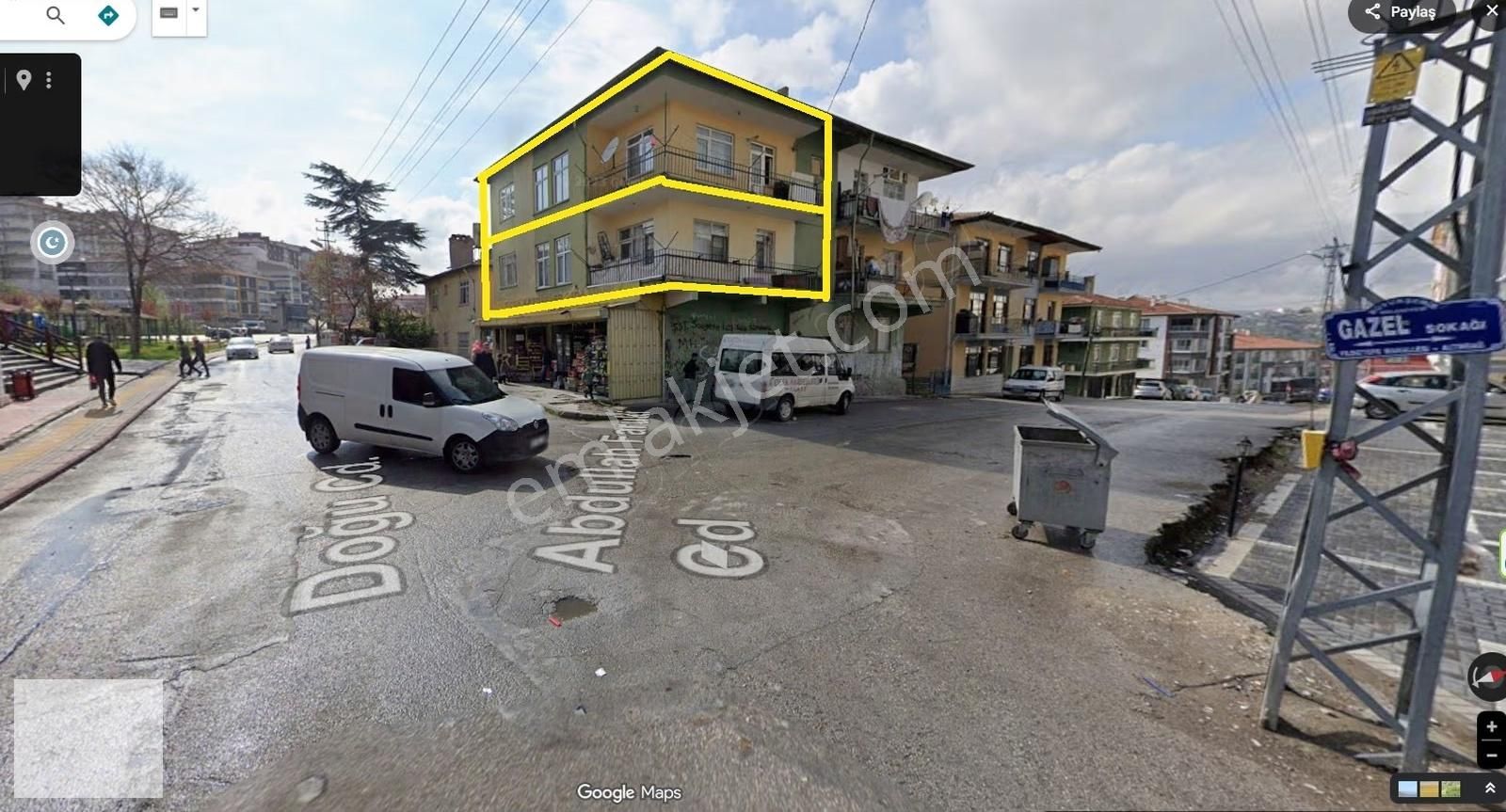 2 Daire + Binanın Yarı Hissesi