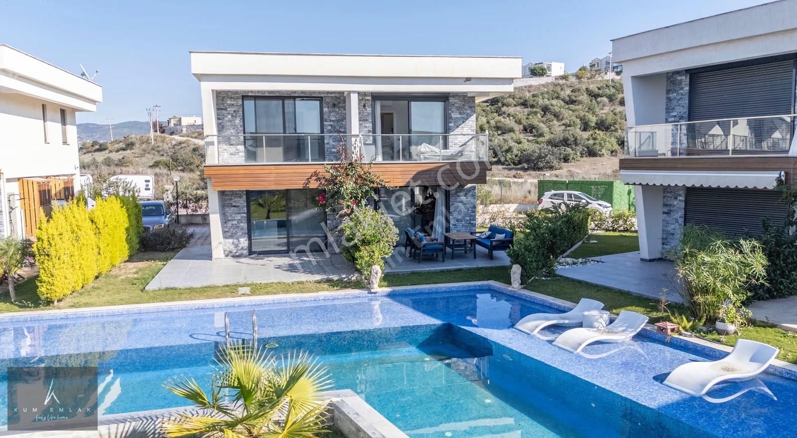 Bodrum Meşelik Bölgesinde Havuzlu Site İçerisinde Dubleks - Görsel 25