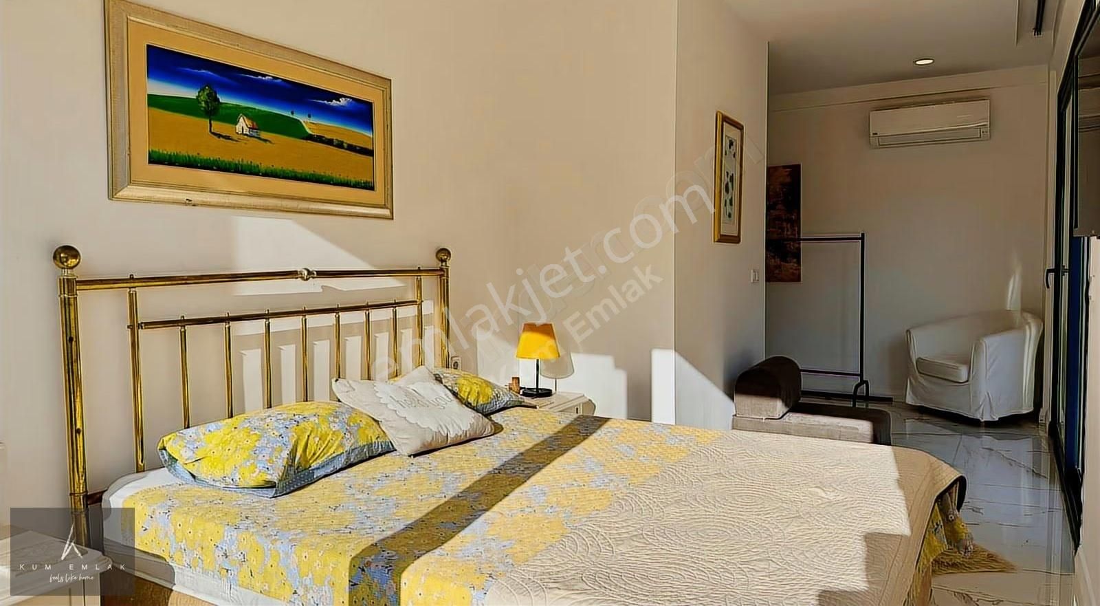 Yalıçiftlikte Doğa İçinde Tek Kat, Havuzlu Eşyalı Kiralık Villa - Görsel 23