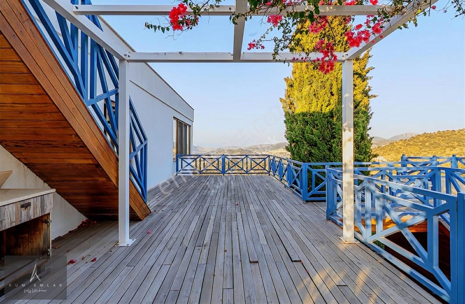 Yalıkavakta Bitişik 2 Parselde Panoramik Manzaralı 2 Villa - Görsel 23