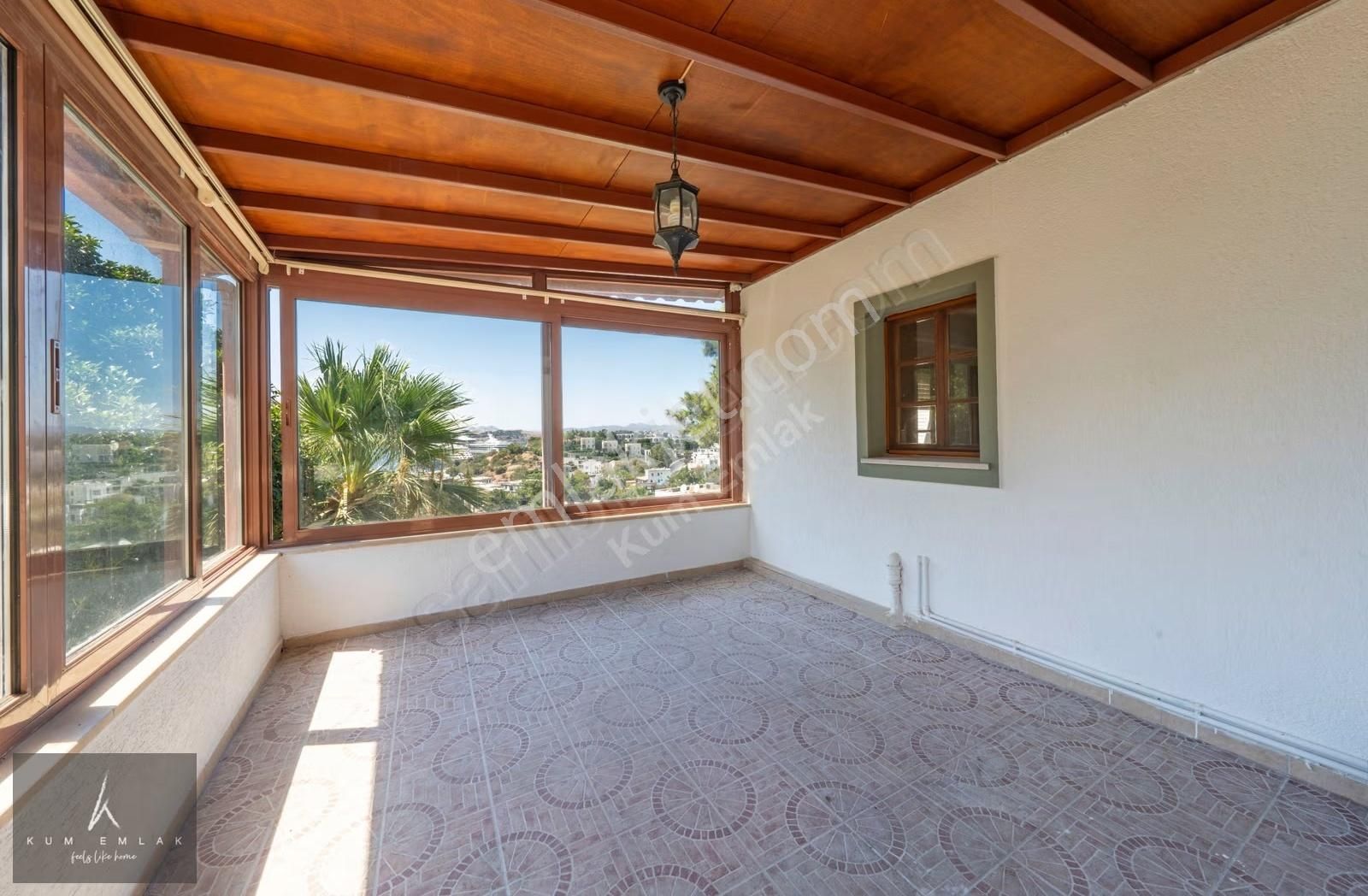 Bodrum Kumbahçe'de Kiralık Panaromik Manzaralı Geniş Daire - Görsel 15