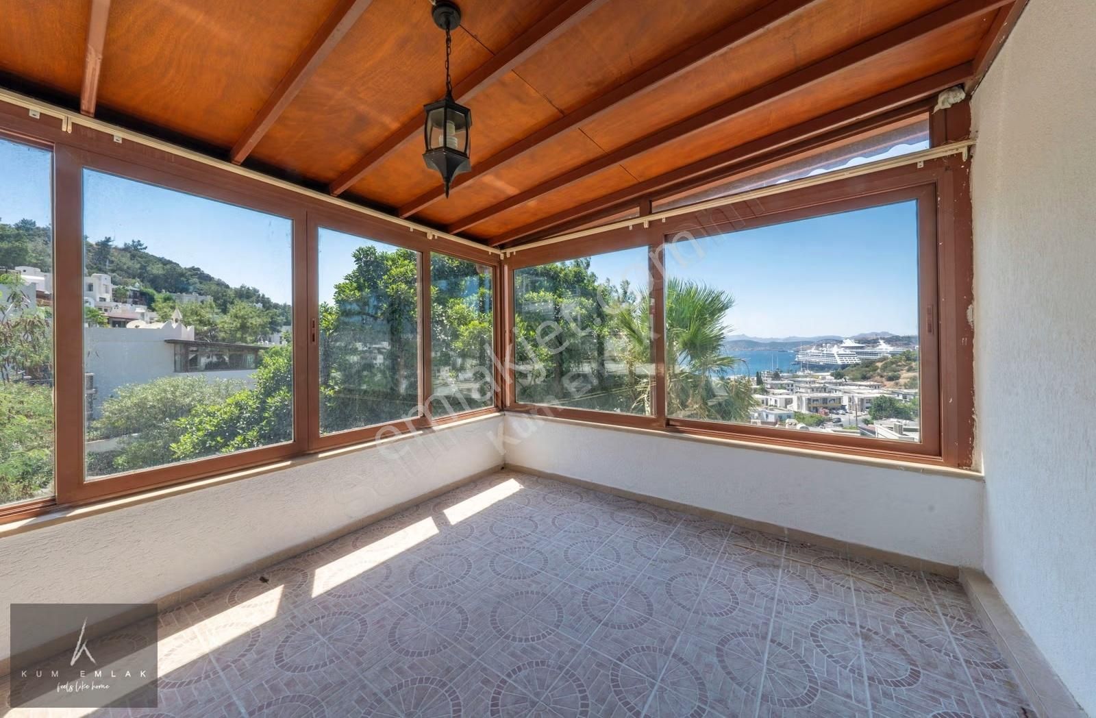 Bodrum Kumbahçe'de Kiralık Panaromik Manzaralı Geniş Daire - Görsel 2
