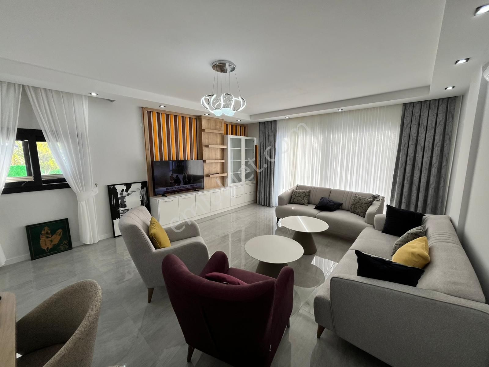 Didim Hisar'da 4+1 Ayrı Mutfak Eşyalı Müstakil Havuzlu Villa - Görsel 6