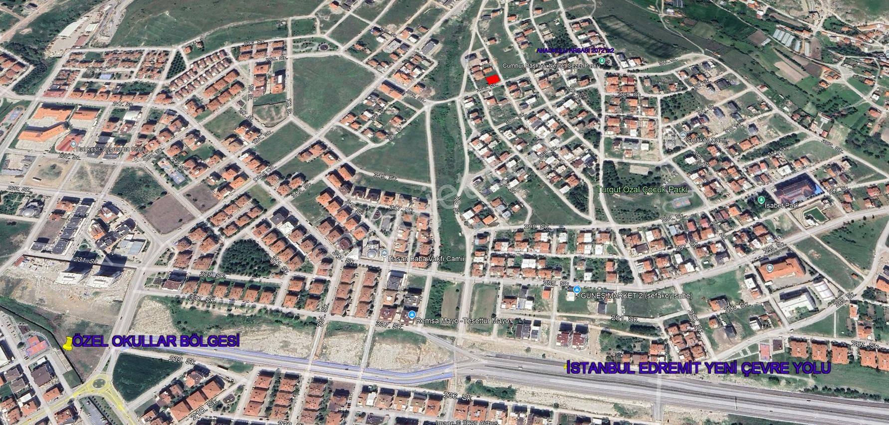 El/ya'dan Toygar Mah. Köşe Parsel 400 M2 6 Adet 2+1 / 3+1e Uygun - Görsel 12