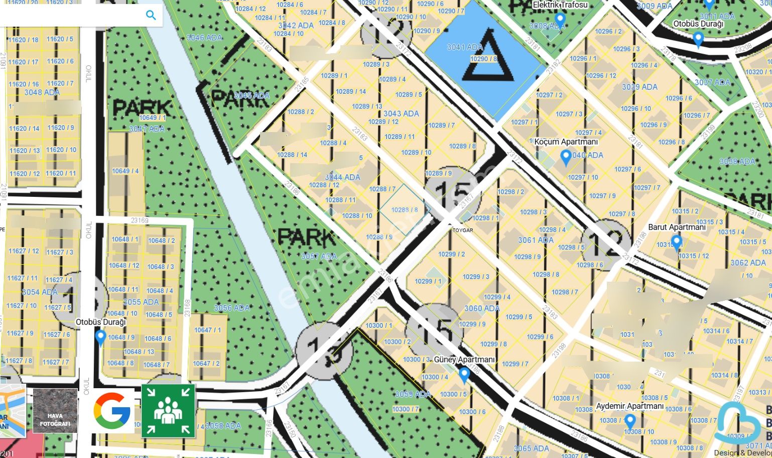 El/ya'dan Toygar Mah. Köşe Parsel 400 M2 6 Adet 2+1 / 3+1e Uygun - Görsel 14