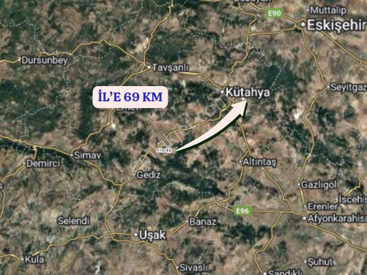 Kütahya Gediz Yağmurlar Köyünde 1.063 M² Tarla Satılıktır - Görsel 6