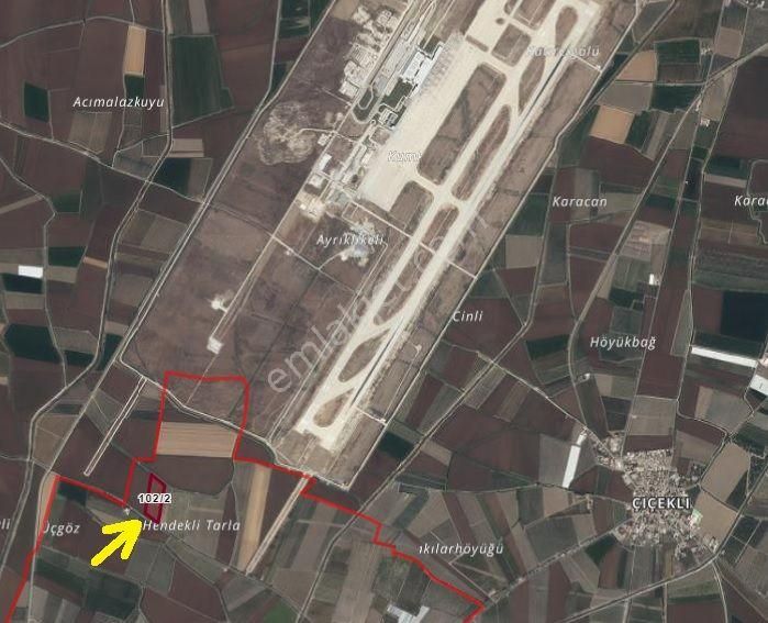 Çukurova Havalimanı Yanında 28 Dönüm Tek Tapu Satılık Nar Bahçeli Tarla - Görsel 2