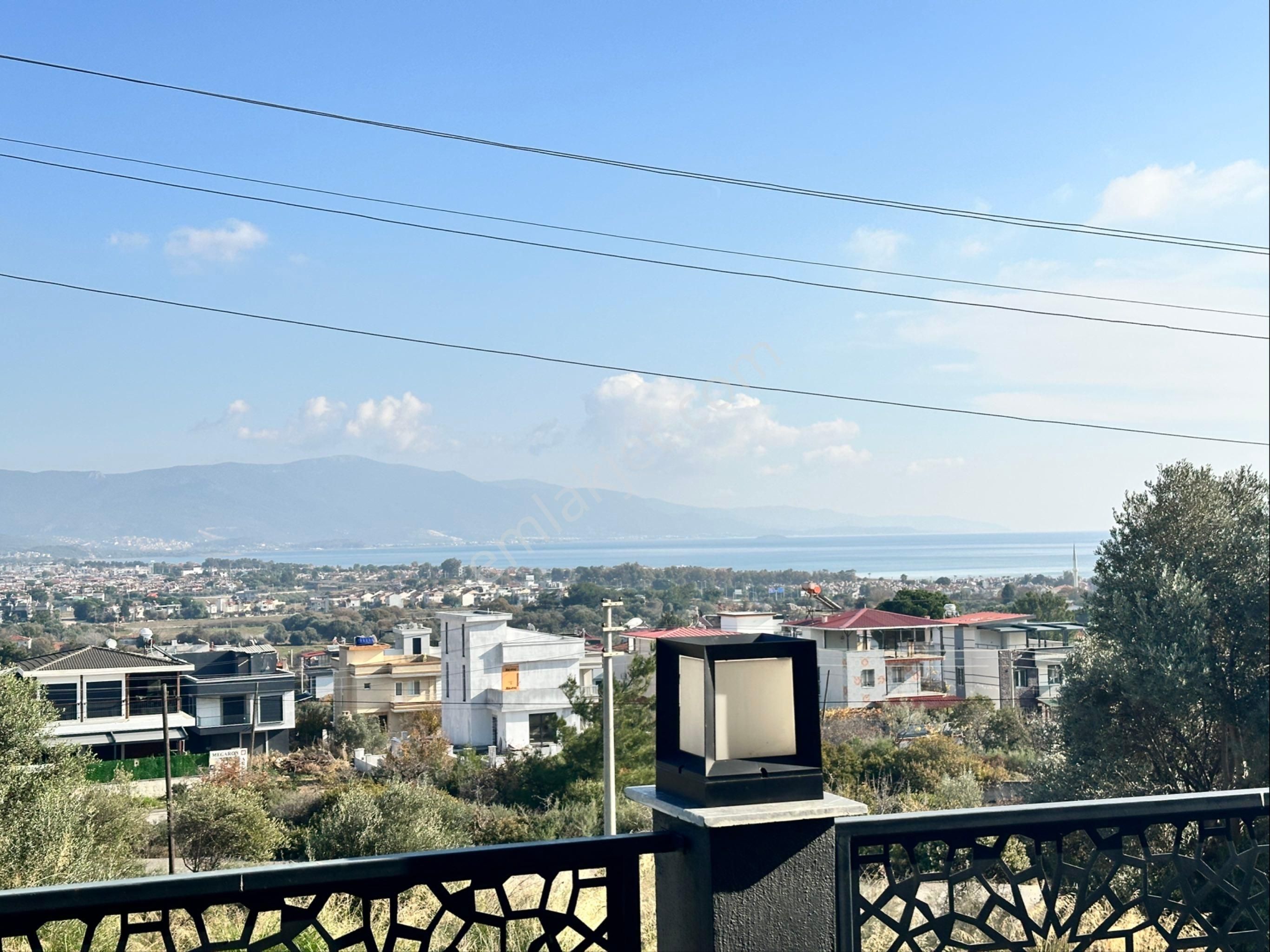 Seferihisar Doğanbeyde Satılık Deniz Manzaralı Müstakil Villa - Görsel 17