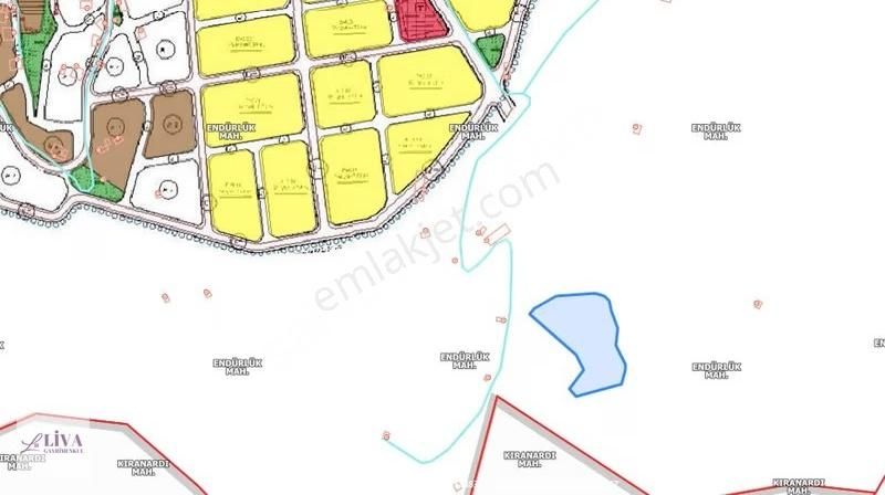 Liva'dan Endürlük'te Taksimli Manzaralı 1356 M² Arsa - Görsel 4