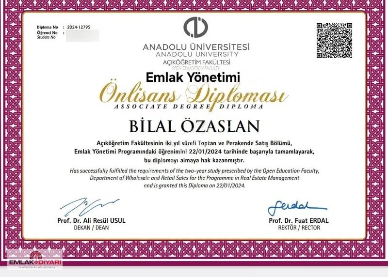 Emlak Diyarından Akkent'te Ultra Lüks Site İçi Ara Kat 3+1 Daire - Görsel 15